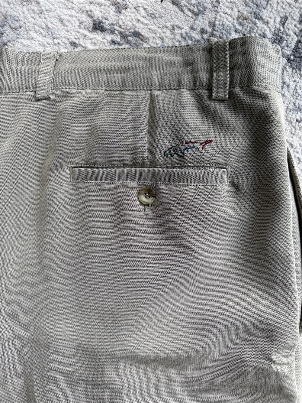 GREG NORMAN Pleated Front Shorts